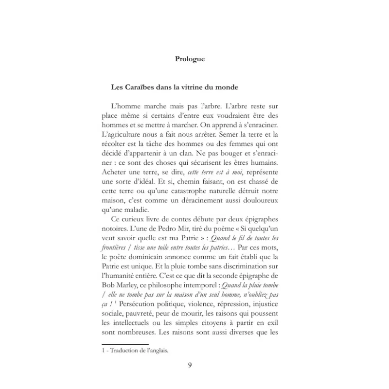Les Caraïbes en exil