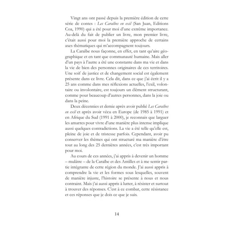 Les Caraïbes en exil