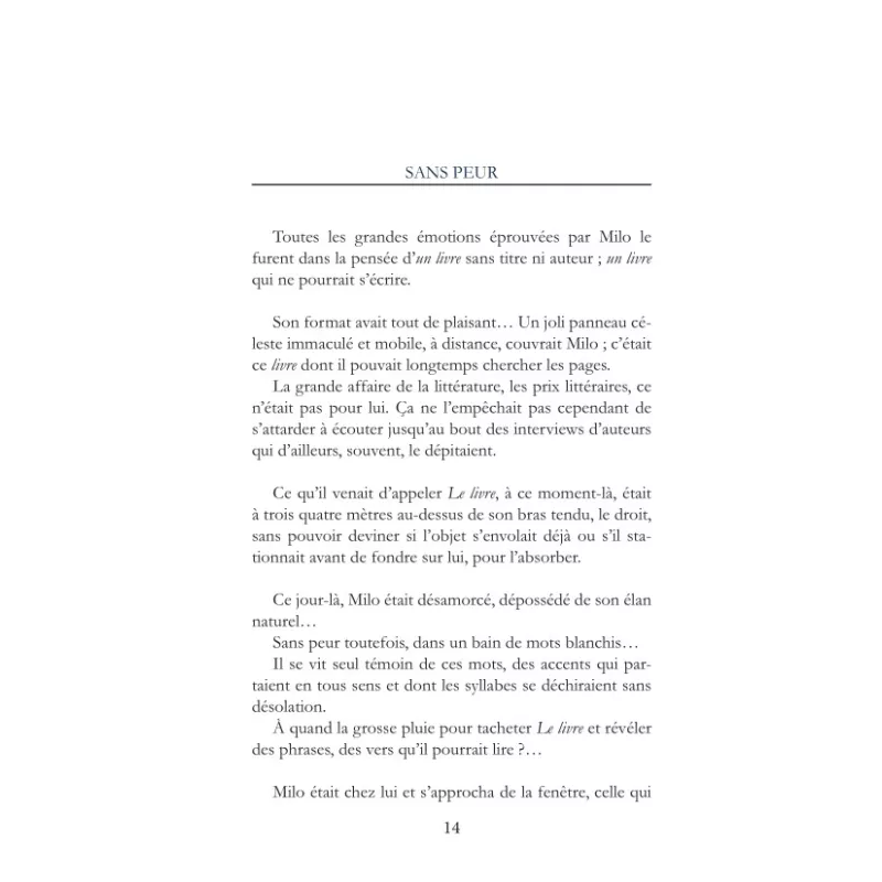 Des nouvelles de Milo
