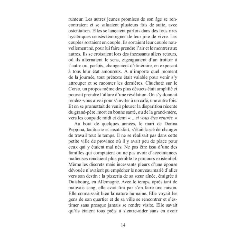 Le secret de Donna Peppina