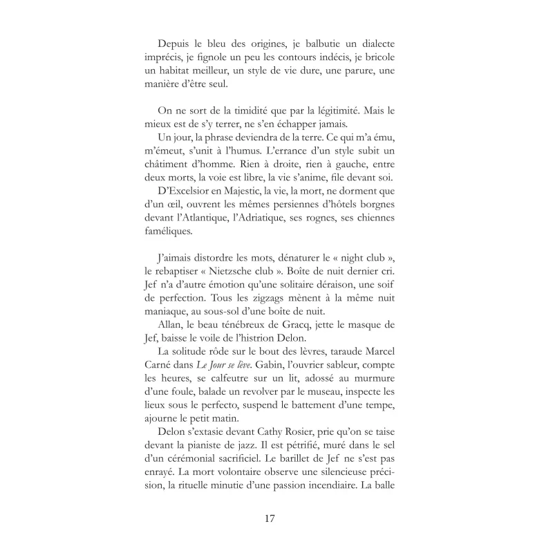 Fragments d'un sentiment