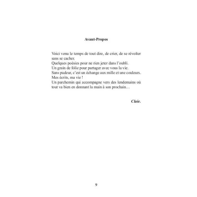 A l'aubre de mon coeur