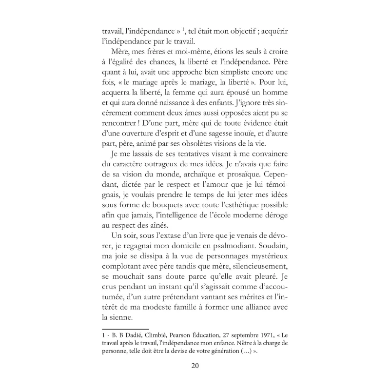 Un brin de larmes