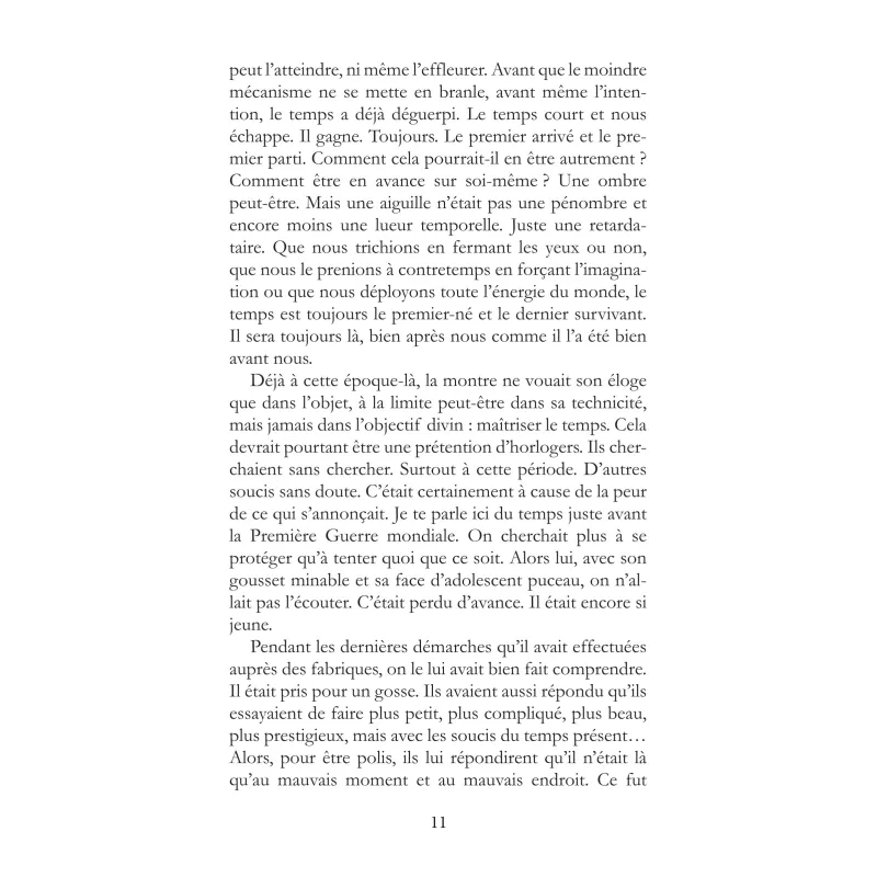 Tu perds ton temps