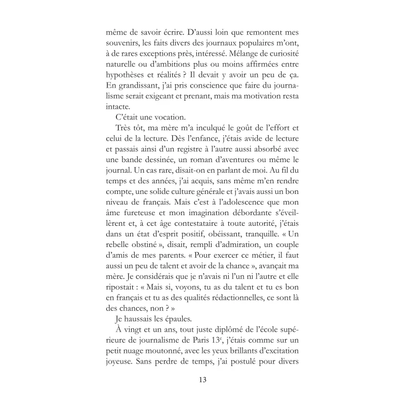 Une vie en fuite