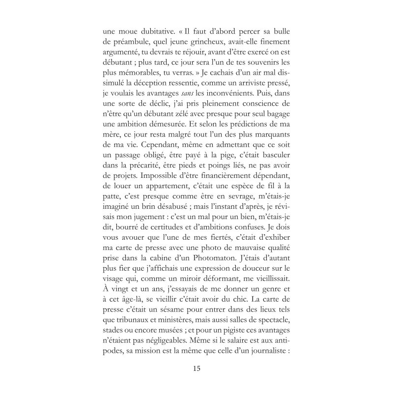Une vie en fuite