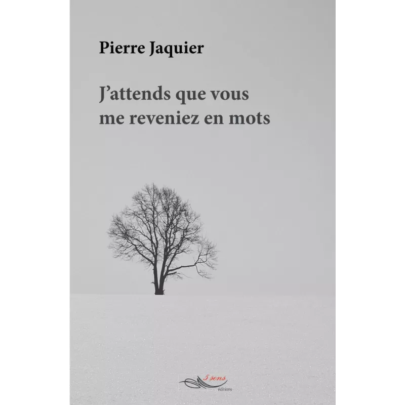 J'attends que vous me reveniez en mots