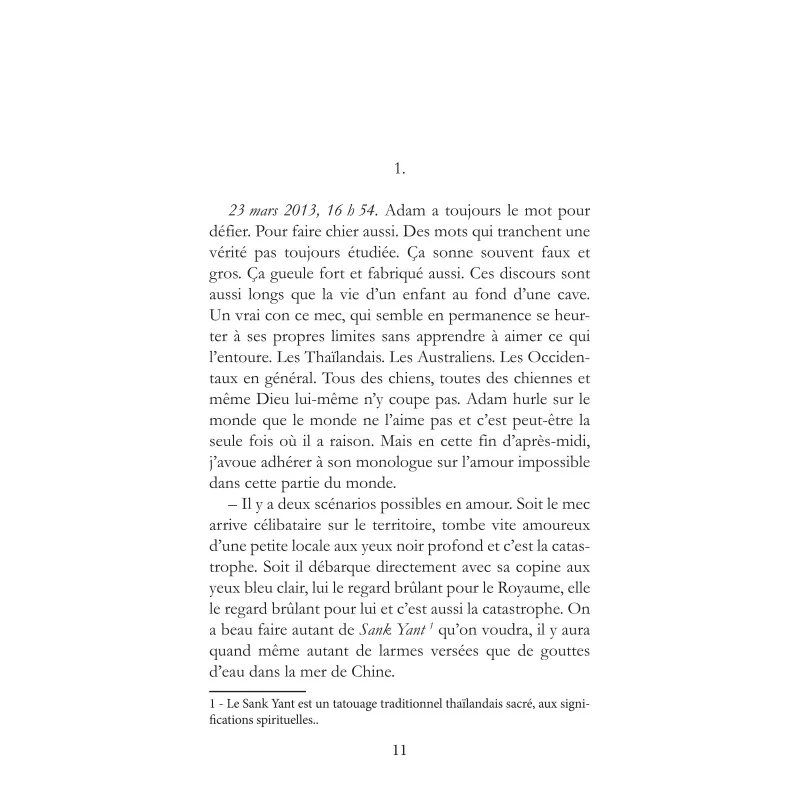 Grandir à l'envers