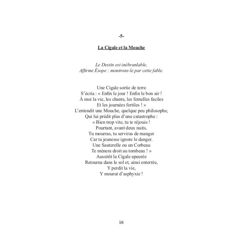 Les fables de Maître Hibou