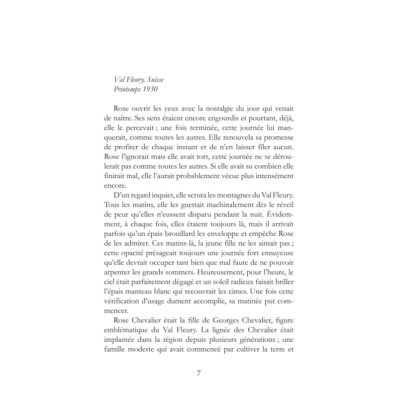 Les neiges éternelles Tome 1