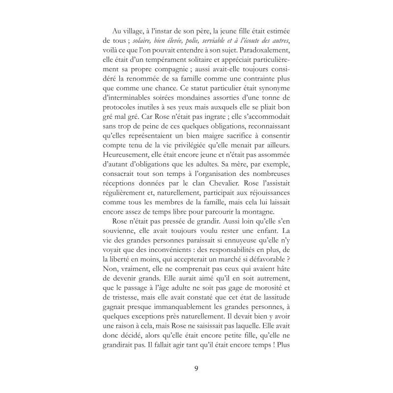 Les neiges éternelles Tome 1