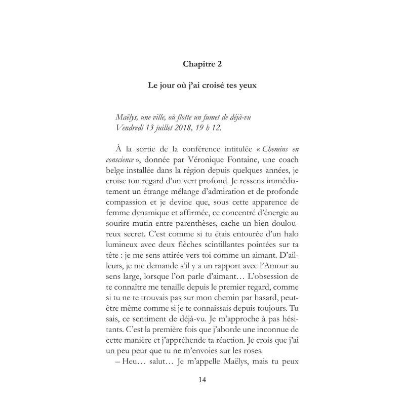 Dans le miroir de tes yeux