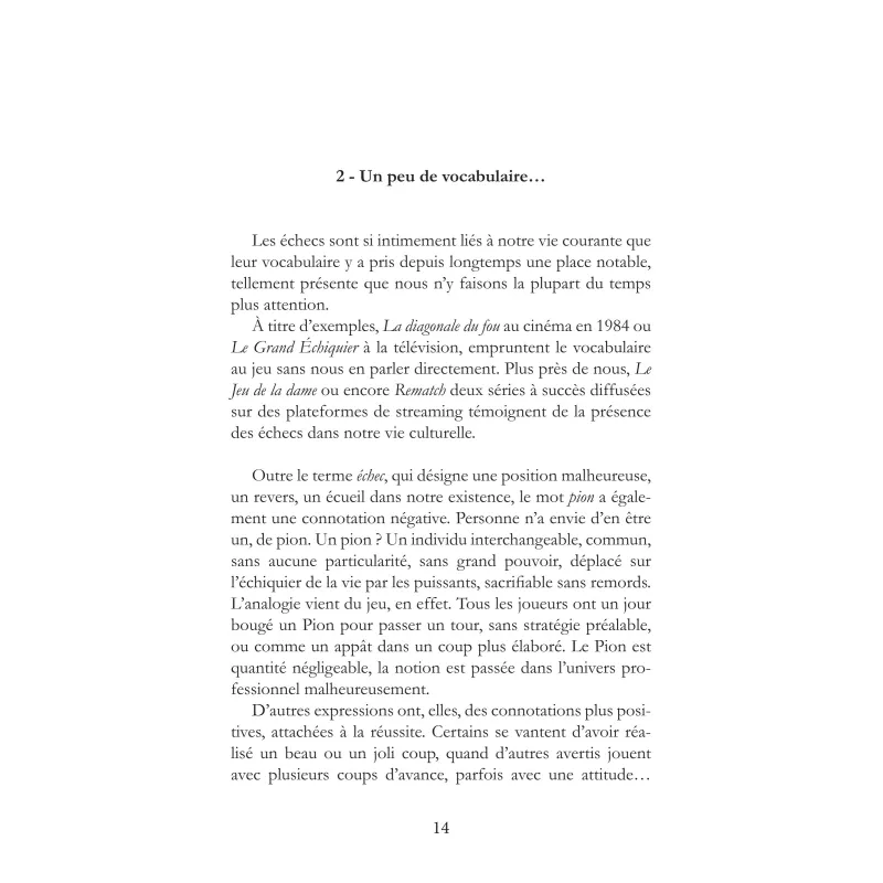 32 raisons de se mettre aux échecs