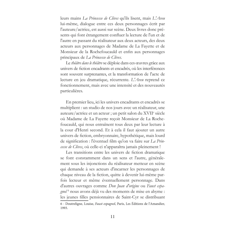 L'aveu