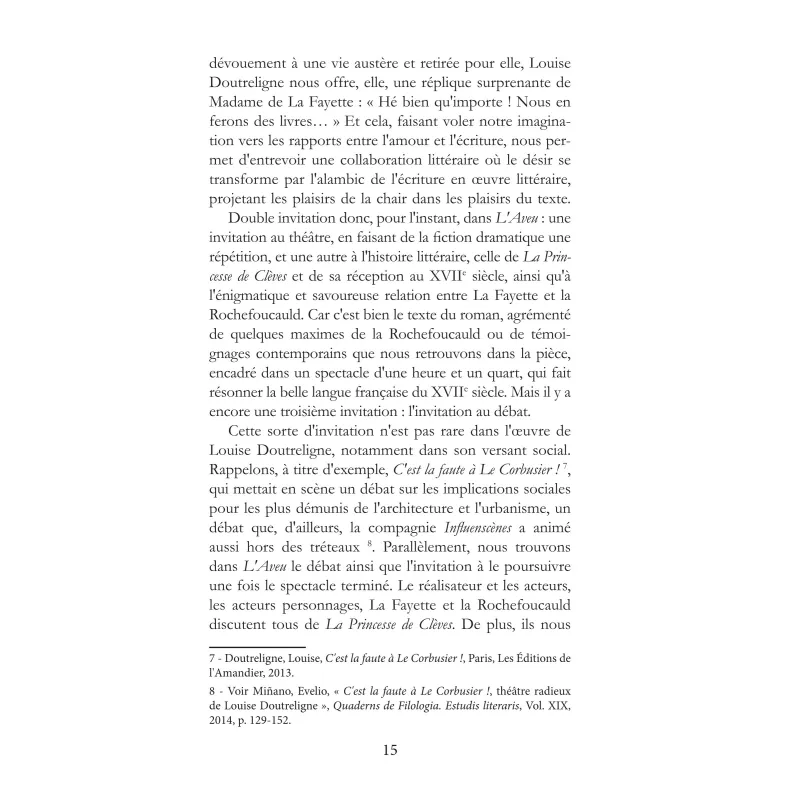L'aveu