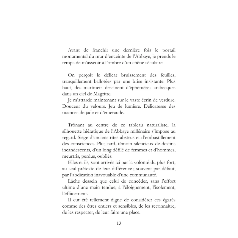 Nous ne marcherons plus dans vos pas
