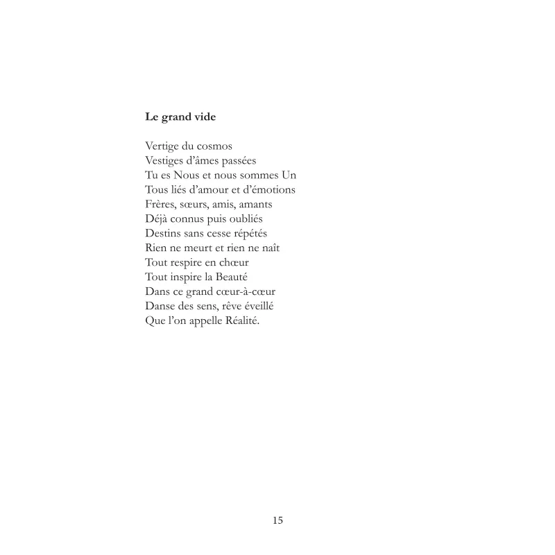 Prose & Poésie 2009-2019