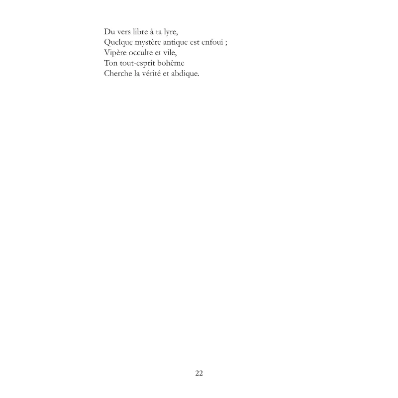 Prose & Poésie 2009-2019