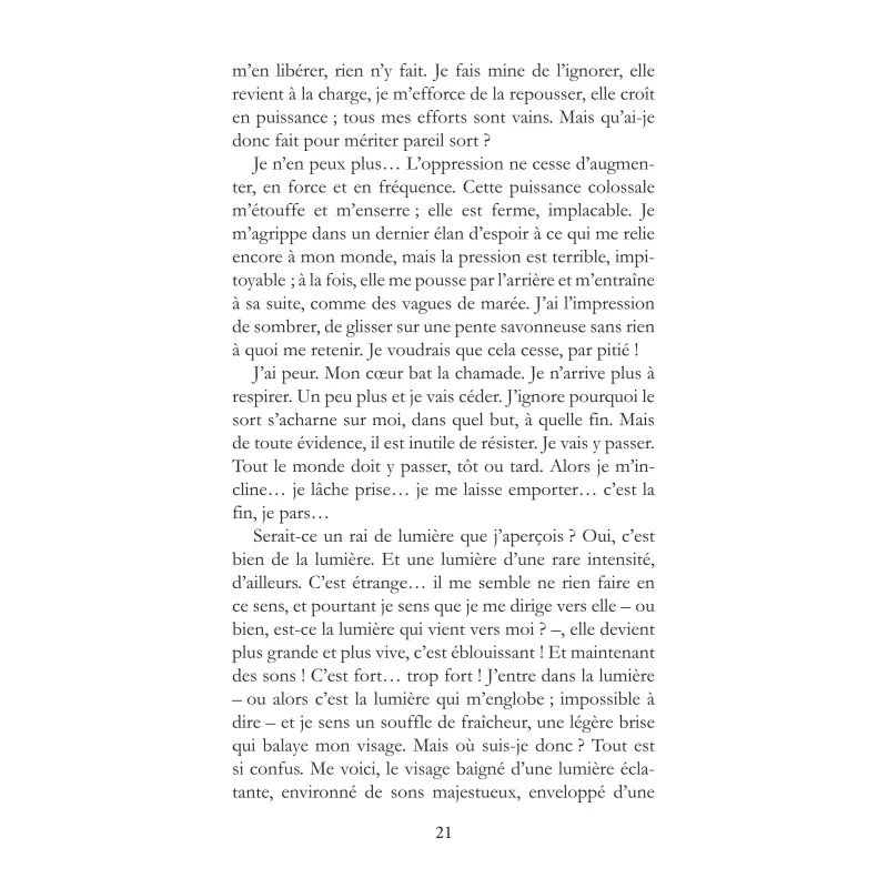 Le vol de l’éphémère et autres histoires courtes