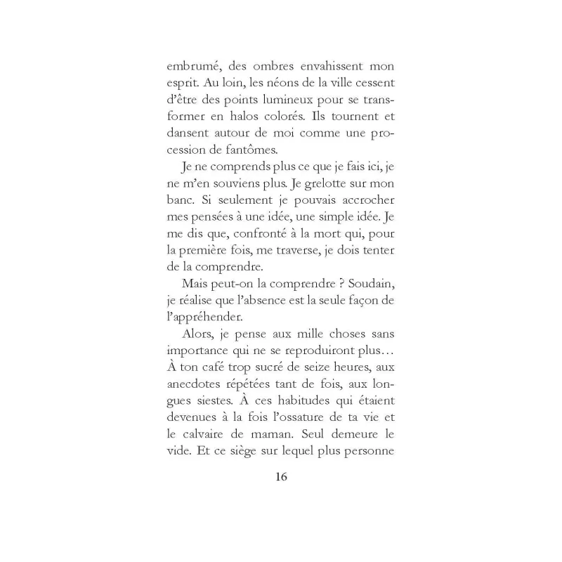 Seule la lumière demeure