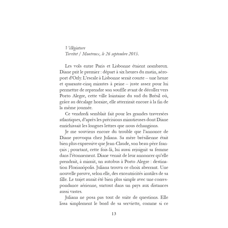 Le Léman ensorcelé Flávio Dias