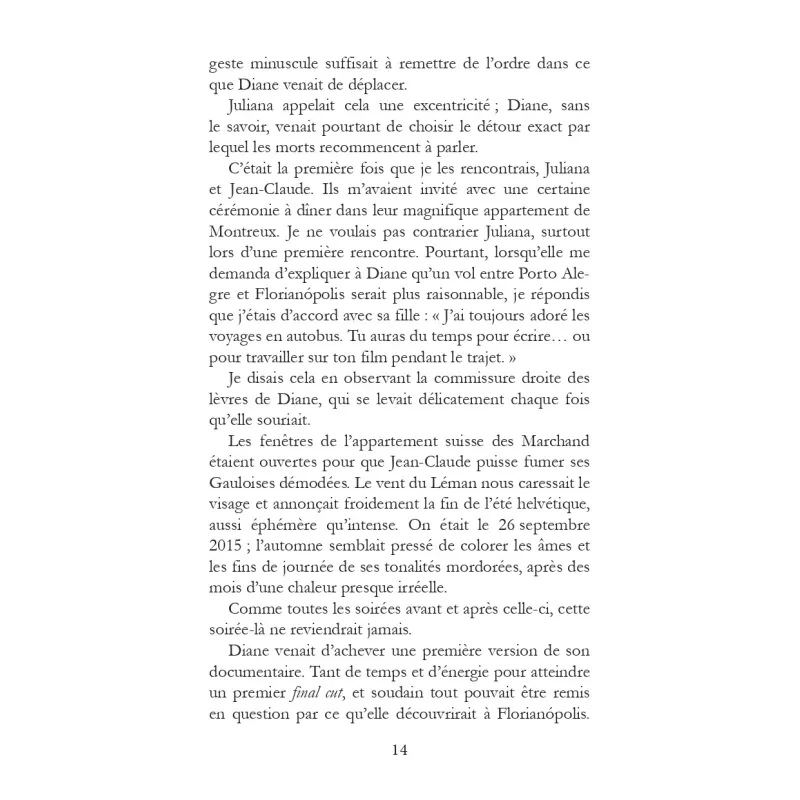 Le Léman ensorcelé Flávio Dias