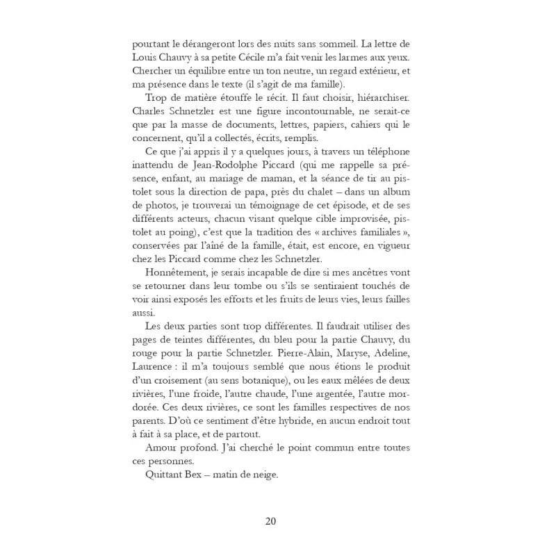 La malle d’archives Laurence Chauvy