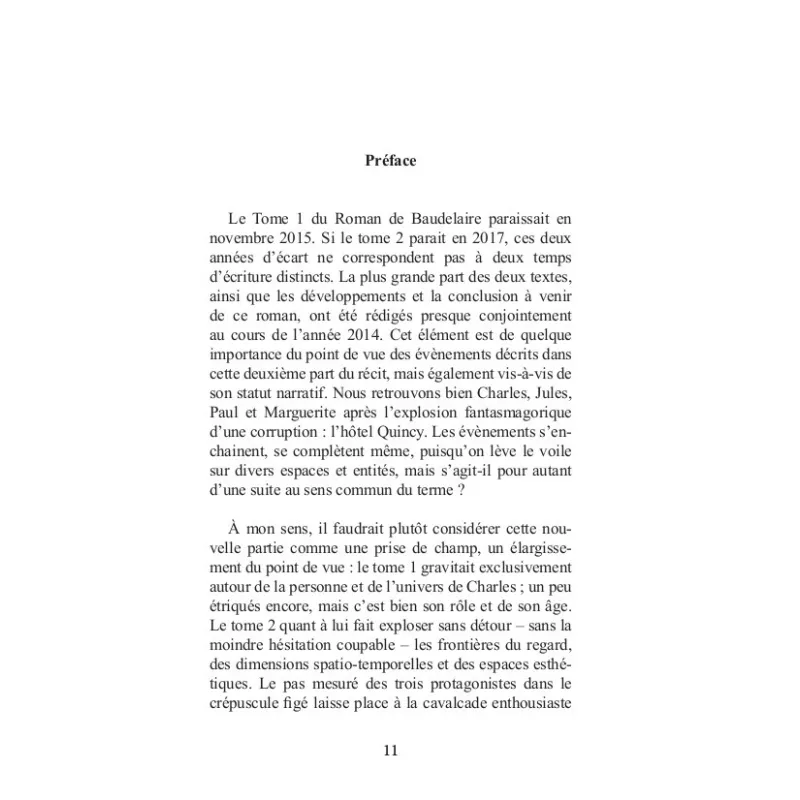 Le roman de Baudelaire - Tome 2